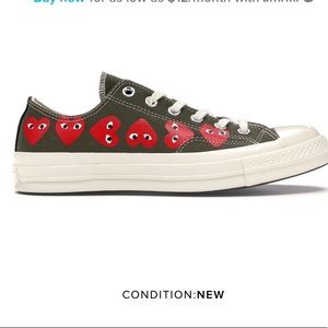 Comme de garçons shoes size 8 men brand new